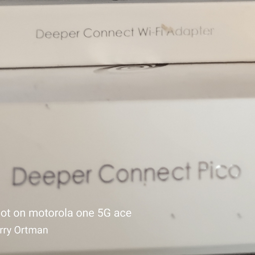 Deeper connect pico with wifi adapter